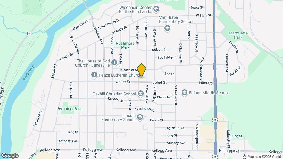 1816 Joliet St-Unit -3 Map and Location Details