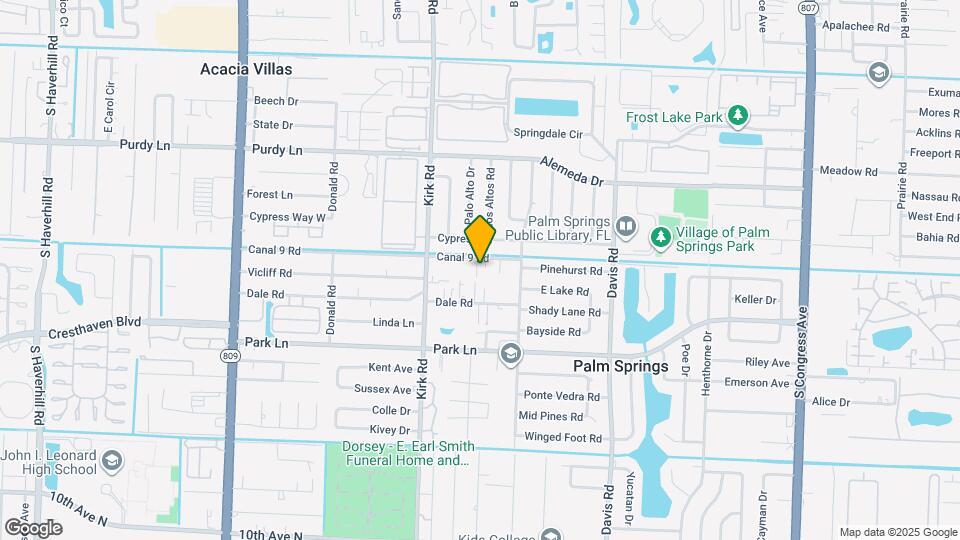 3860 Canal 9 Rd Map and Location Details