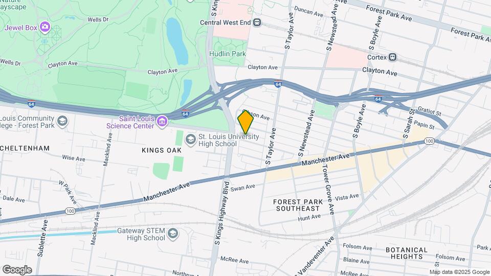 4559 Oakland Ave Map and Location Details