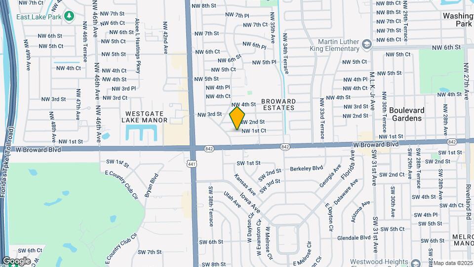 3718 NW 1st Ct Mapa y Detalles de la Ubicación
