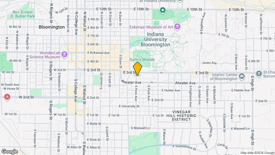 2540 Eastgate Ln Map and Location Details