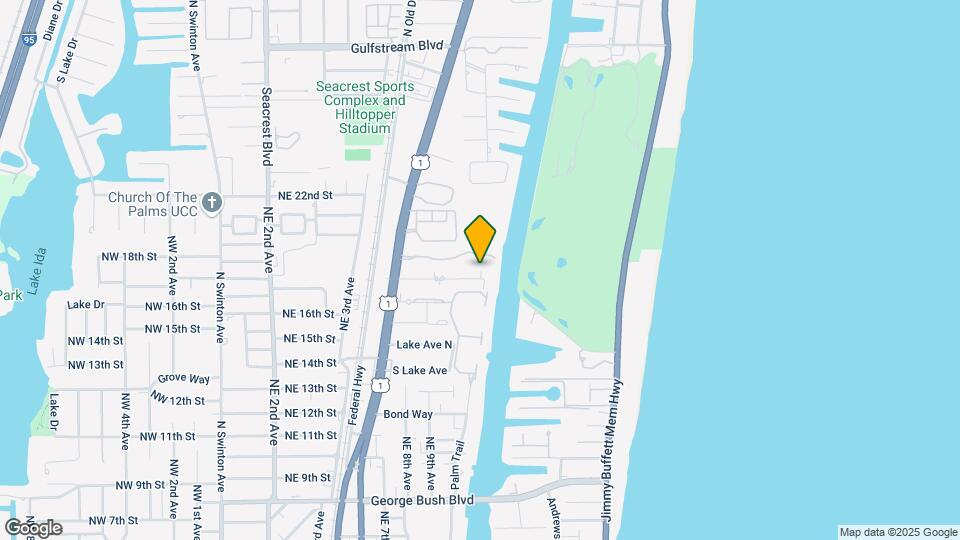 1850 Palm Trl, Unit VERANO AT DELRAY Map and Location Details