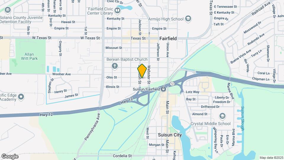 849 Ohio St Map and Location Details