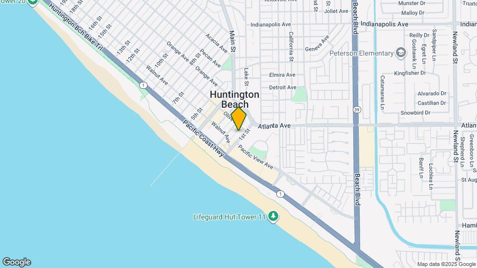 227 1st St Map and Location Details