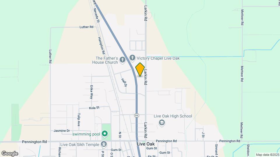 10477 Live Oak Blvd Map and Location Details