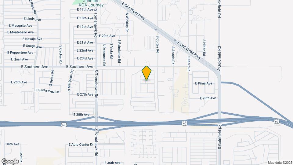 2256 E Pima Ave Map and Location Details