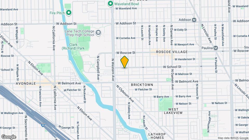 2315 W School St Mapa y Detalles de la Ubicación