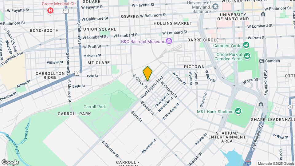1266 Sargeant St Map and Location Details