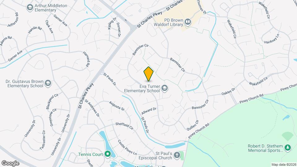 1537 Bryan Ct Map and Location Details