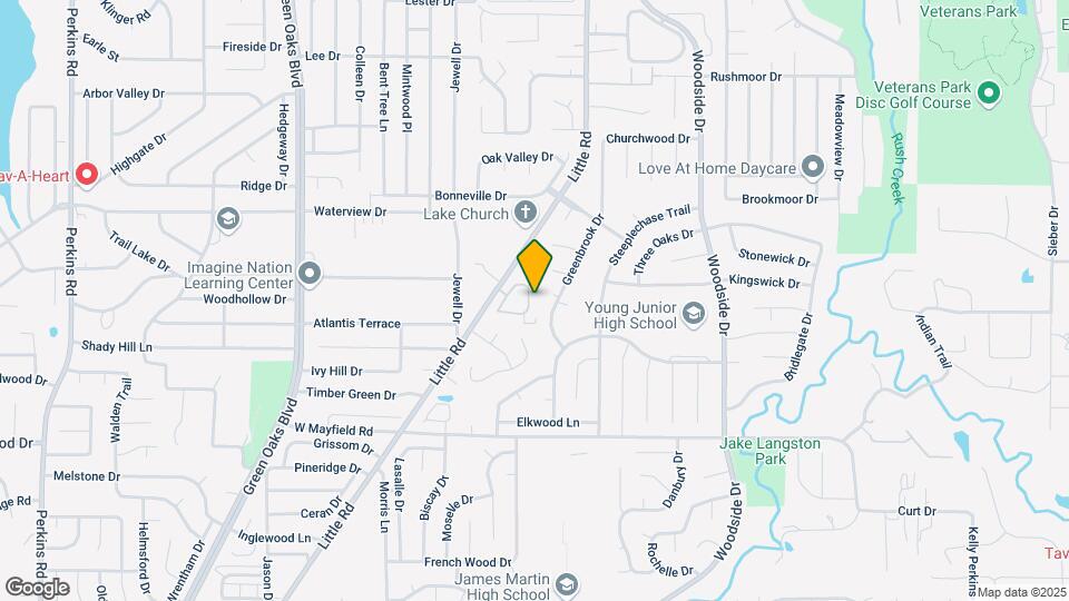 3107 Willowdale Dr Map and Location Details