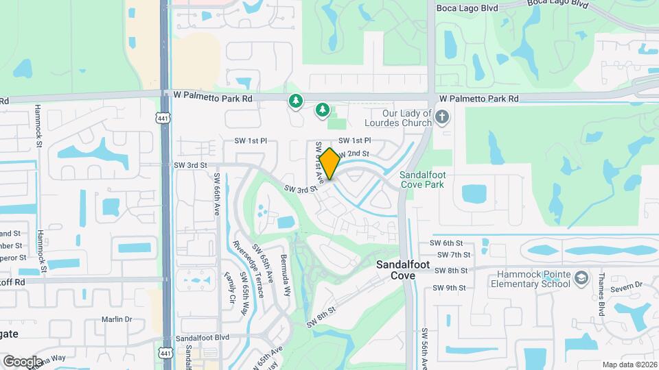 22384 Palomita Dr Map and Location Details