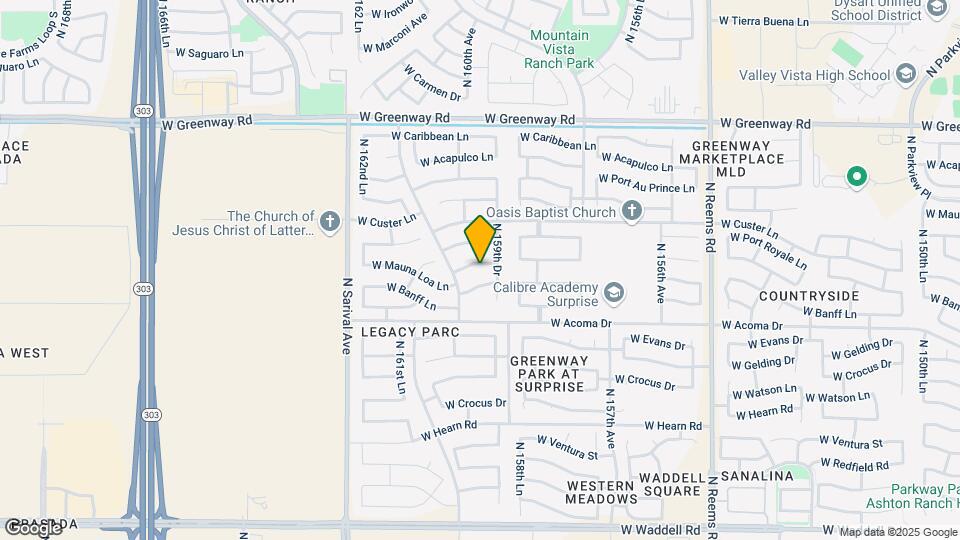 15941 W Mauna Loa Ln Map and Location Details