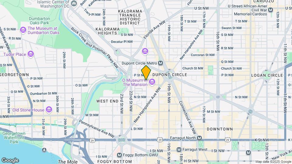 1426 21st St NW Map and Location Details