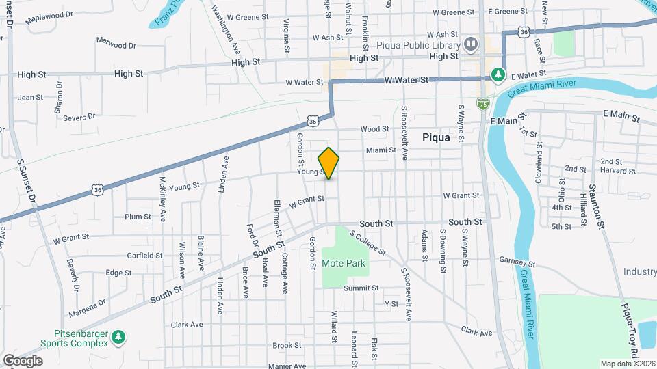 409 Kitt St Mapa y Detalles de la Ubicación