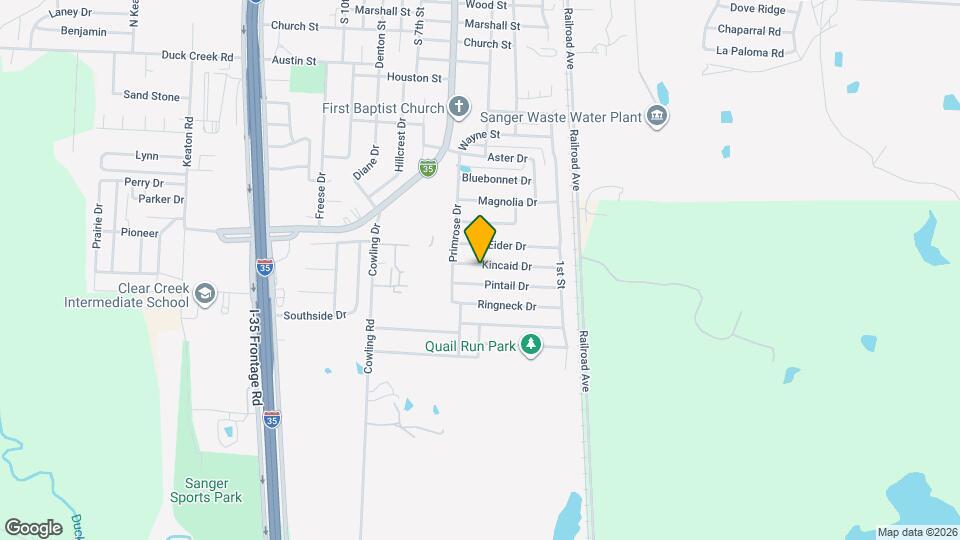 132 Kincaid Dr Map and Location Details