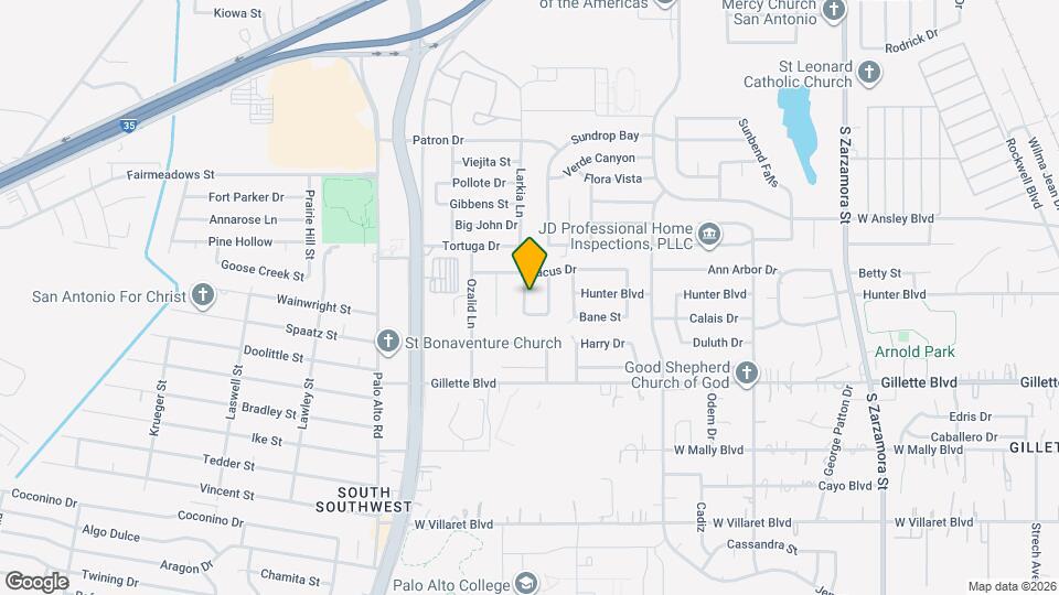 9018 Chaminade Dr Map and Location Details