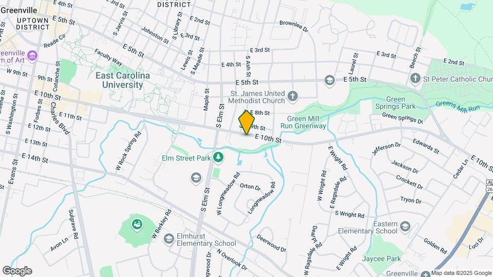 The Quarterdeck Student Living Map and Location Details