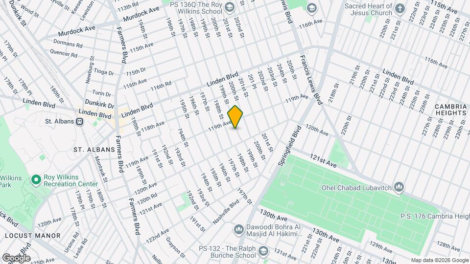 119-24-119199 199th St Map and Location Details