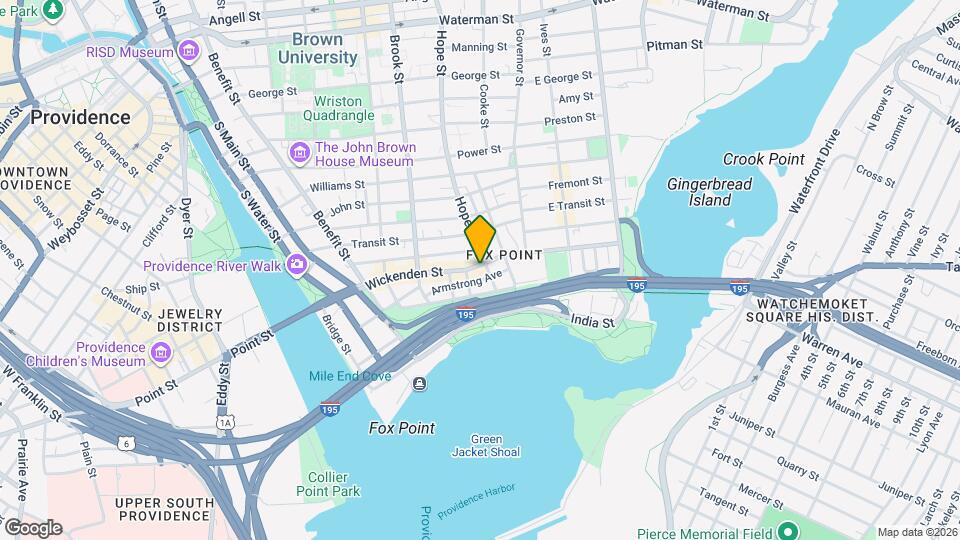 381 Wickenden St Map and Location Details