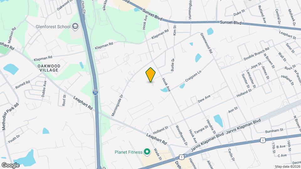 216 Burlie Ct Map and Location Details