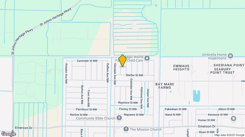 1641 Earlham Ave NW Map and Location Details