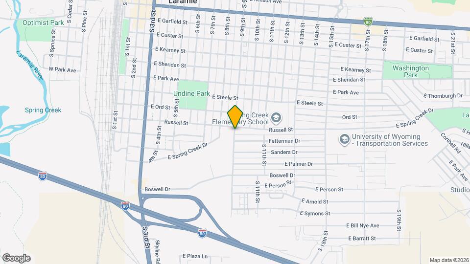 1140 S 9th St Map and Location Details