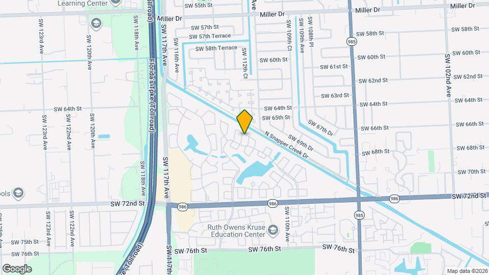 6525 SW 113th Ave Map and Location Details