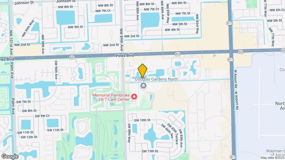8657 SW 5th St Map and Location Details