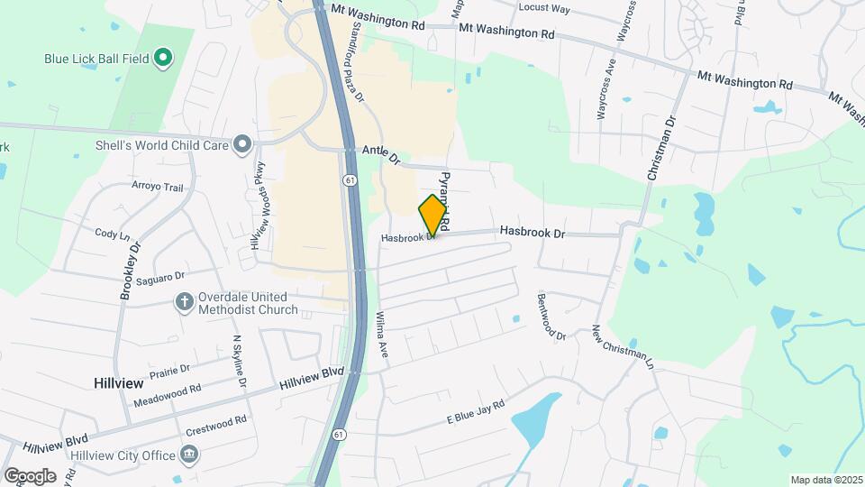 5402 Hasbrook Dr Map and Location Details