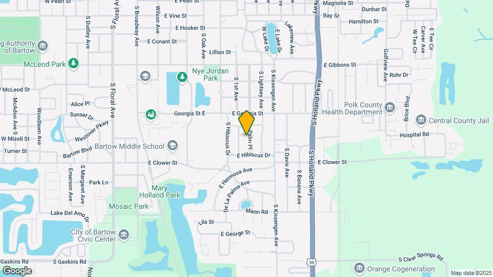 1565 Palm Pl Map and Location Details