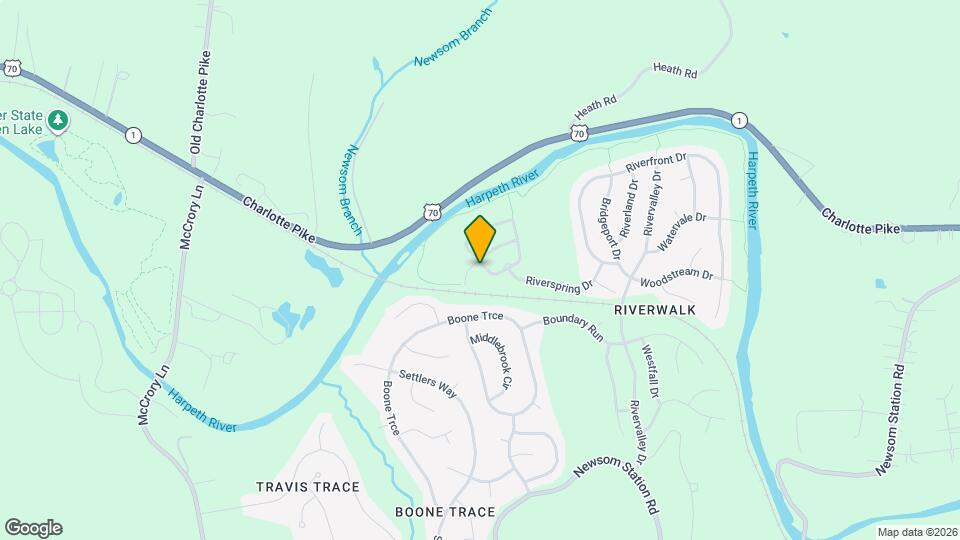 1529 Bending River Dr, Unit 5 Map and Location Details