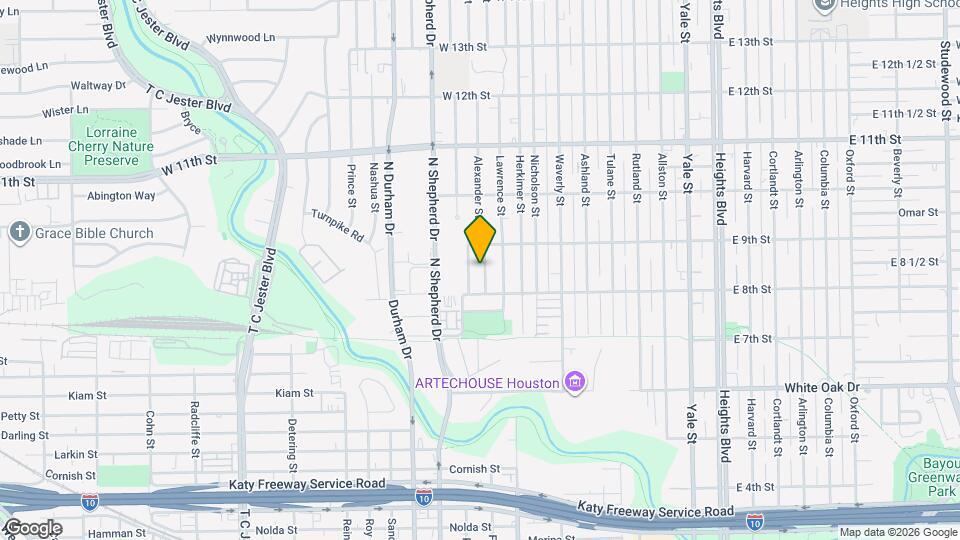 815 Alexander St Map and Location Details