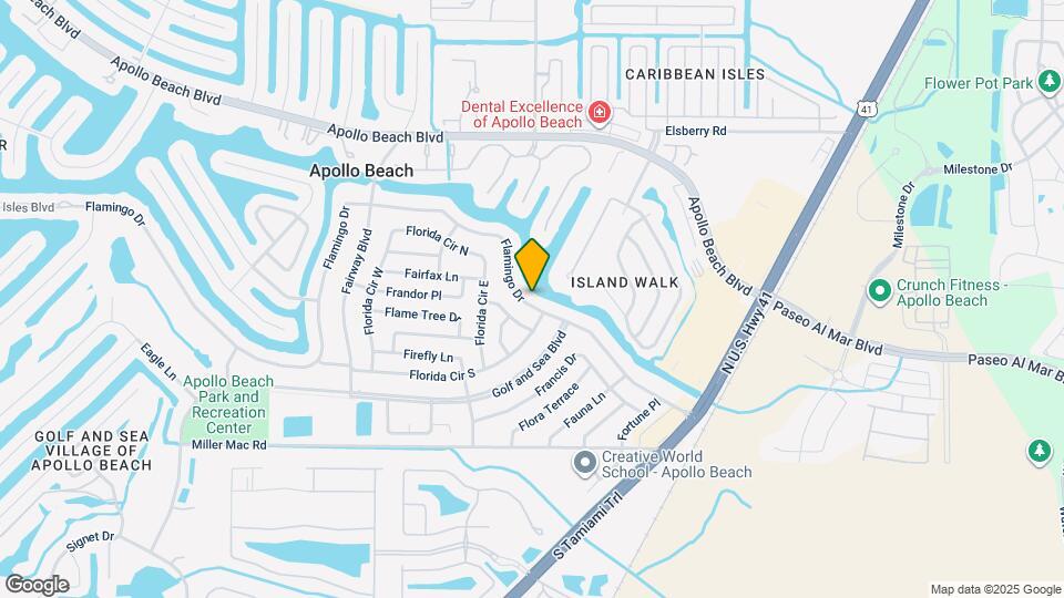 423 Flamingo Dr Map and Location Details