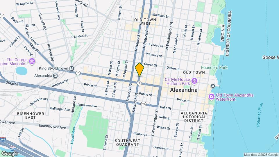 109 N Patrick St, Unit Unit 1 Map and Location Details