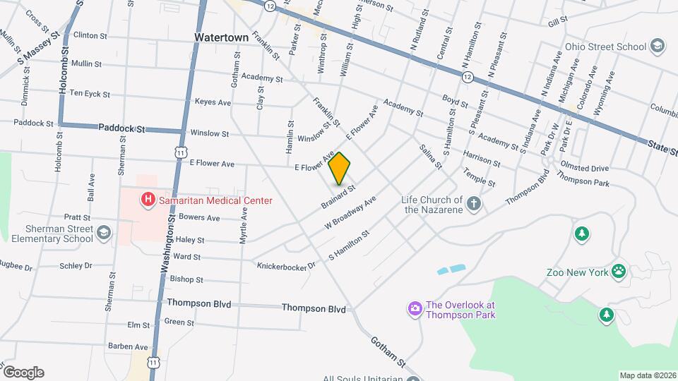 363 Brainard St Map and Location Details