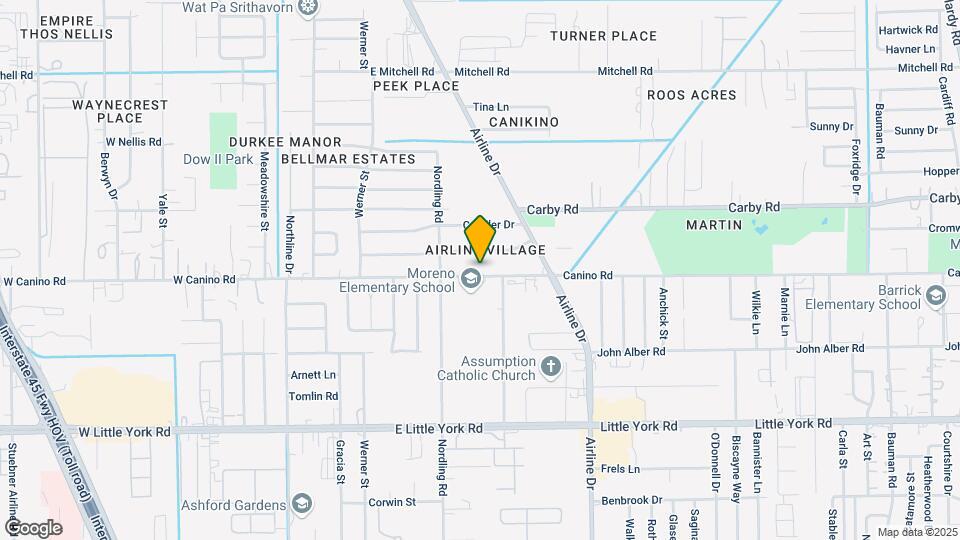 701 E Canino Rd Map and Location Details