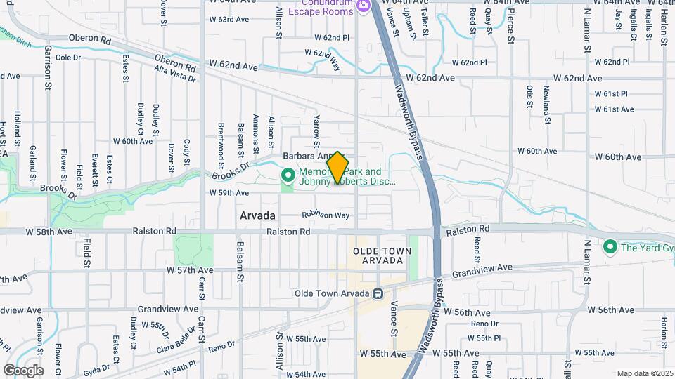 5901 Yukon Ct Map and Location Details