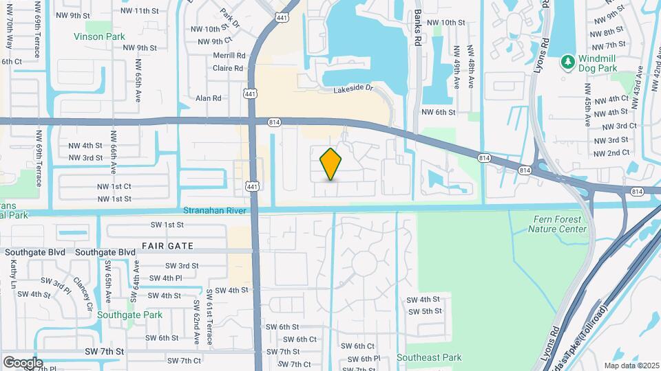 5550 Lakewood Cir S Map and Location Details