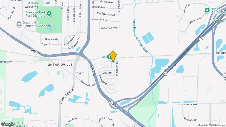 1367 Sacramento Dr Map and Location Details