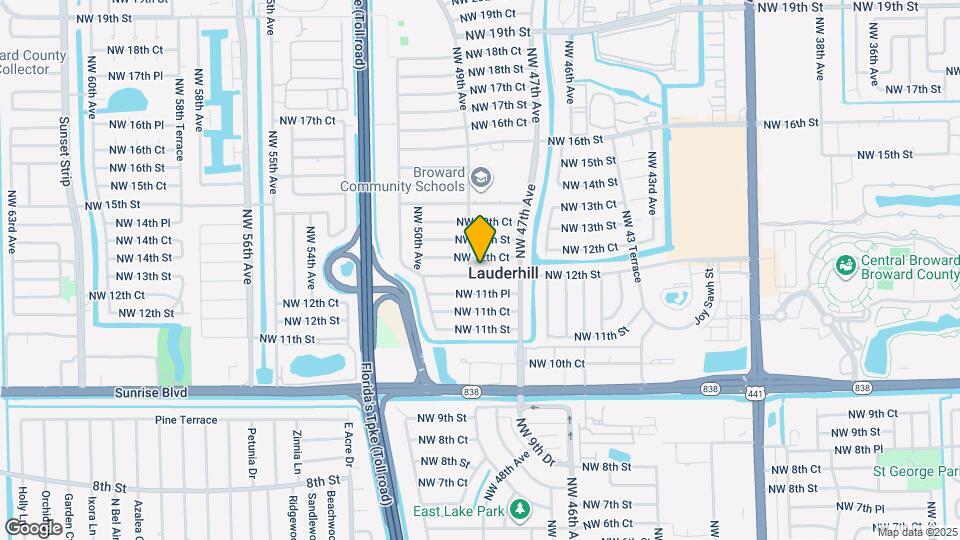 4831 NW 12th St Map and Location Details