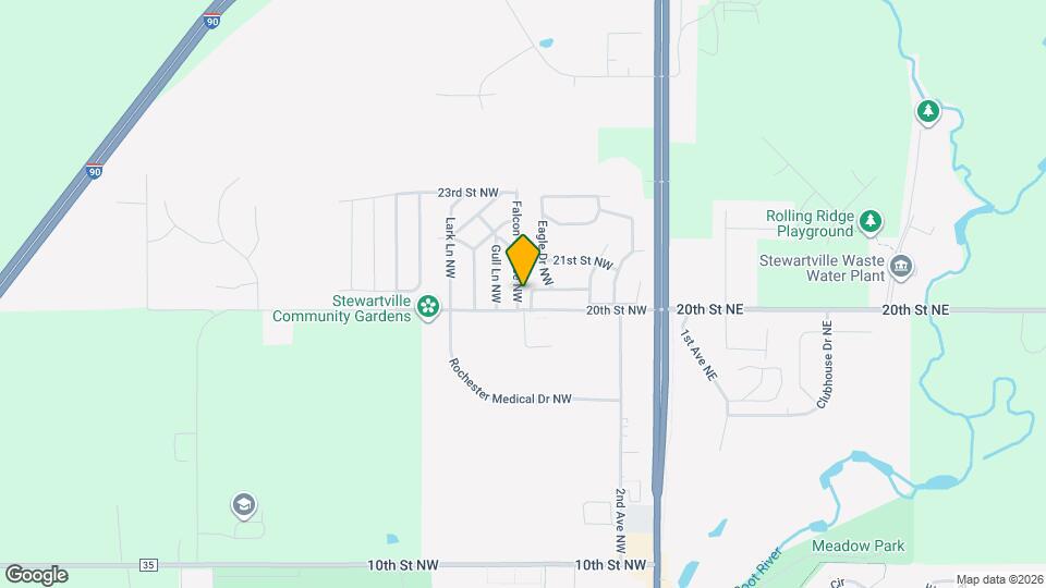 2004 Falcon Terrace NW Mapa y Detalles de la Ubicación