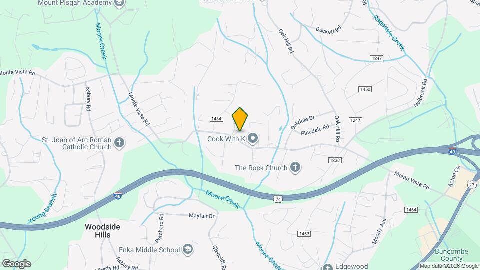 506 Monte Vista Rd Mapa y Detalles de la Ubicación