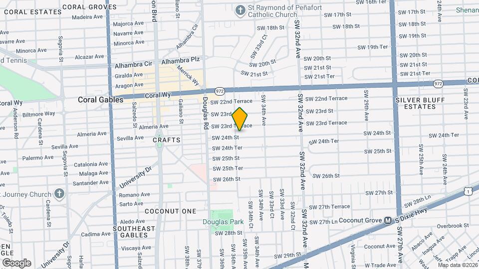 3547 SW 24th St Map and Location Details