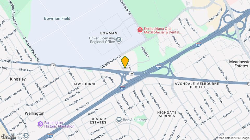 2925 Bowman Ave Map and Location Details