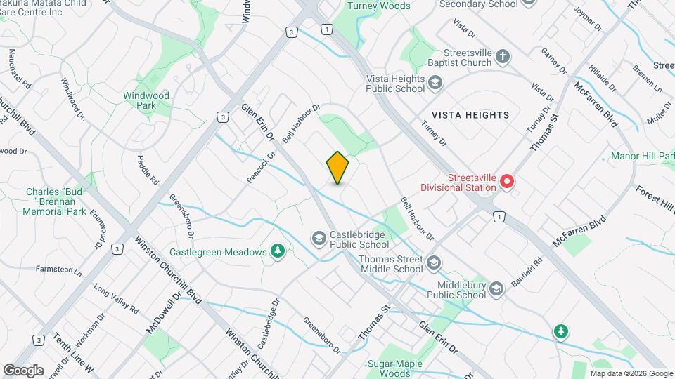 5847 Tayside Crescent Map and Location Details