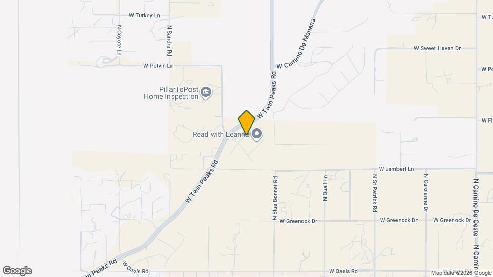 5525 W Lazy Farm Dr Map and Location Details