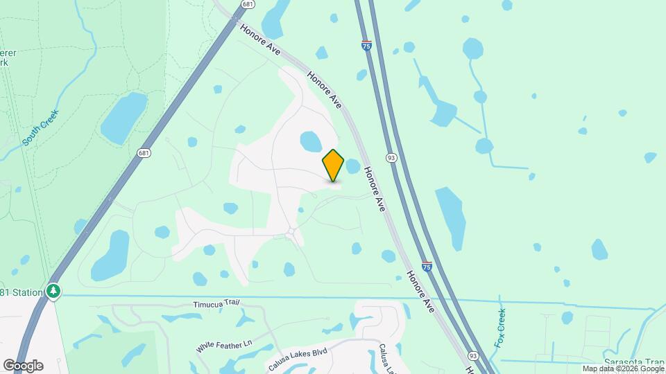 6341 Winding Pne Dr Map and Location Details