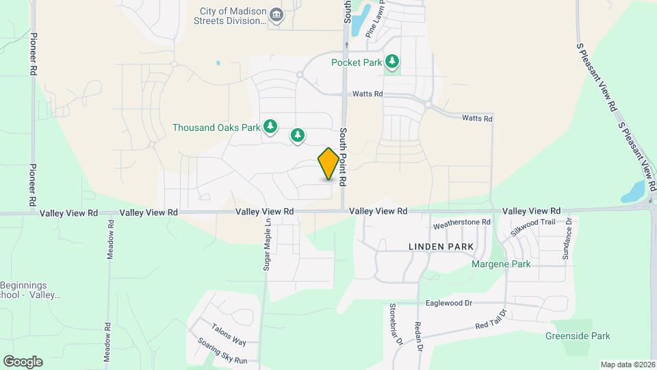 9603 Summer Willow Ln Mapa y Detalles de la Ubicación