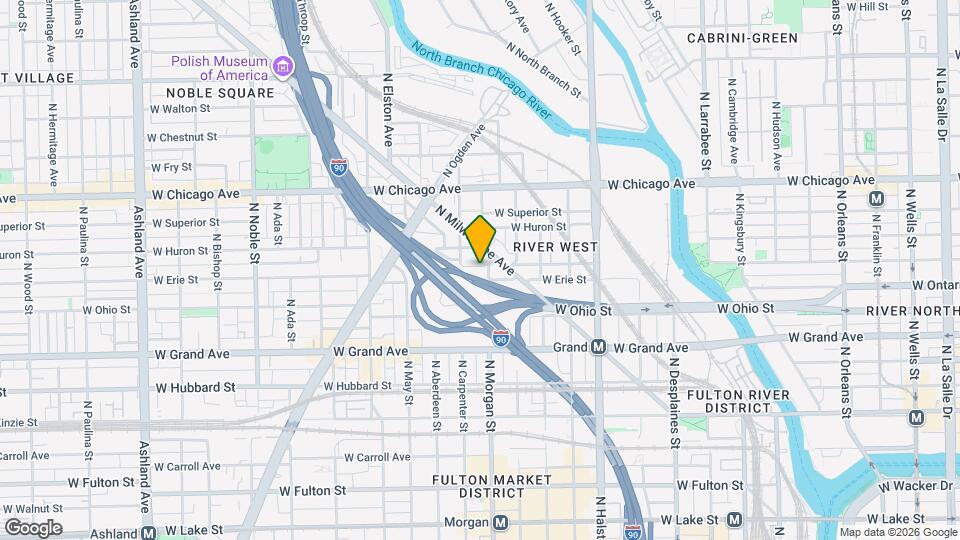 650 N Morgan St, Unit 202 Map and Location Details