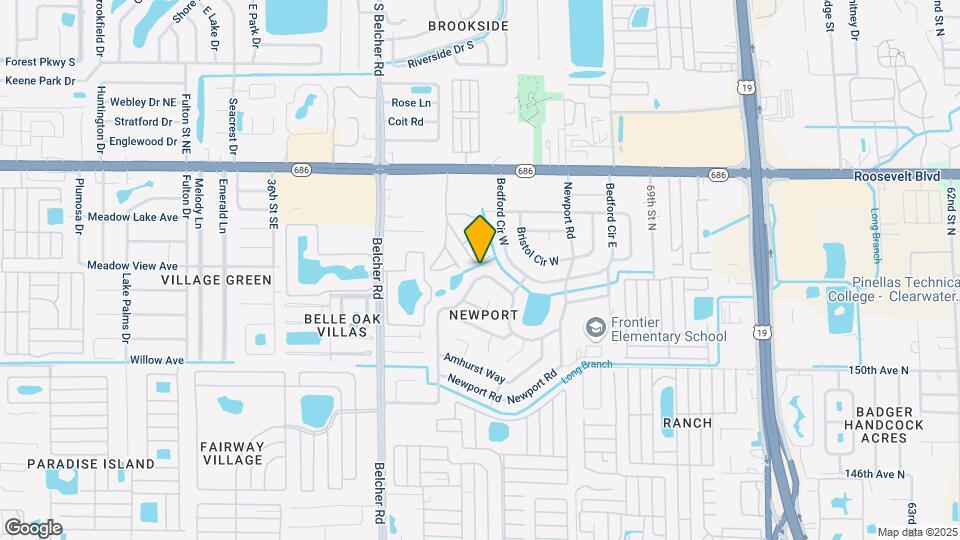 7383 Danbury Way Map and Location Details